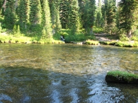 Some of the river crossings were deep